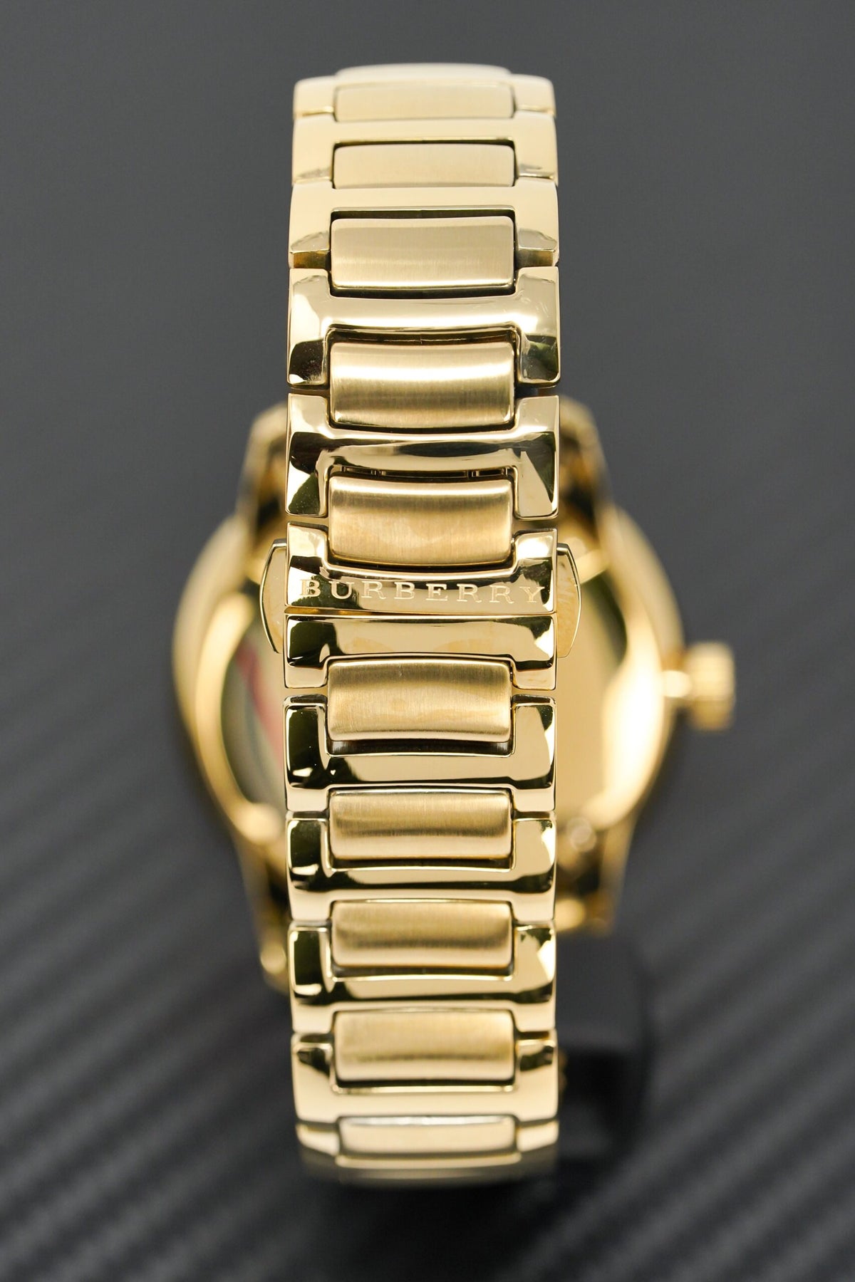 Burberry Mens Watch The Classic Yellow Gold Bu10006 -korean beauty