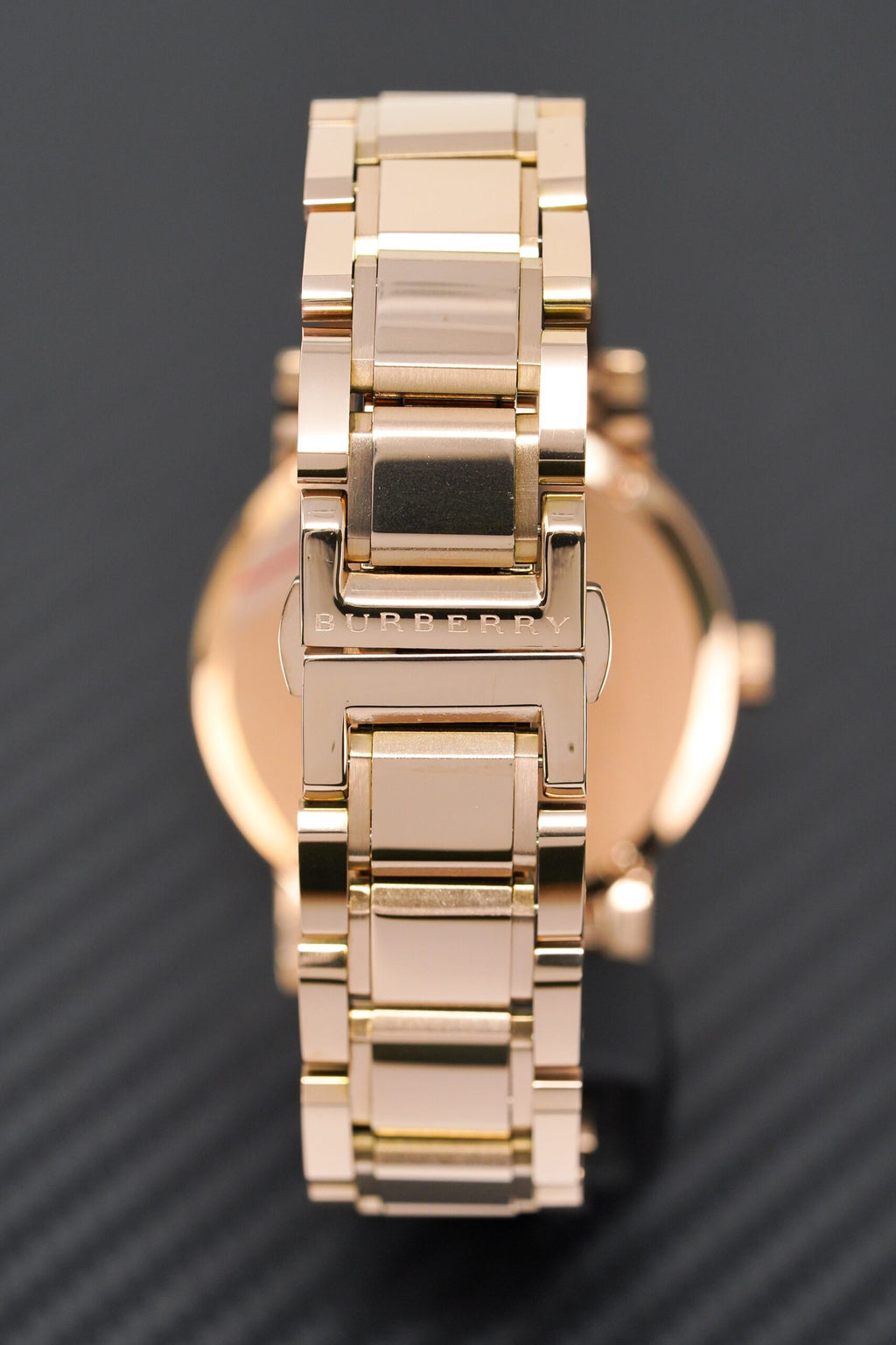 Burberry Ladies Watch The City Rose Gold Pvd Bu9004 -korean beauty