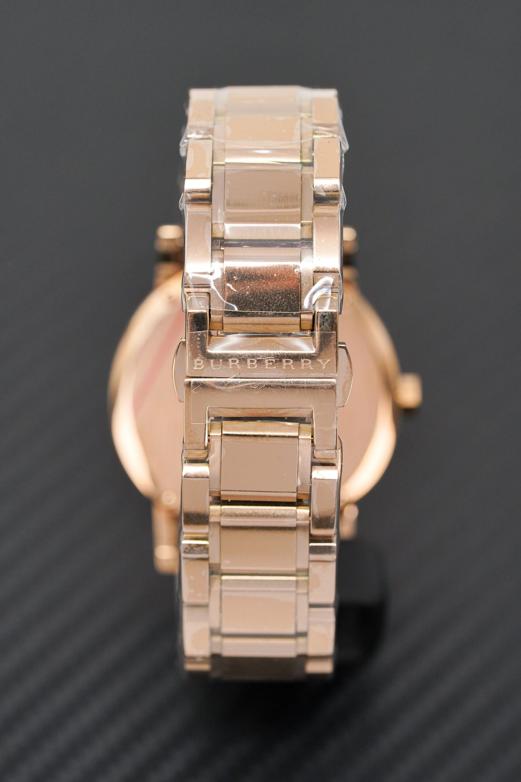 Burberry Ladies Watch The City Rose Gold Pvd Bu9005 -korean beauty