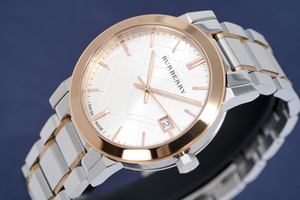 Burberry Ladies Watch The City Two Tone Bu9006 -korean beauty