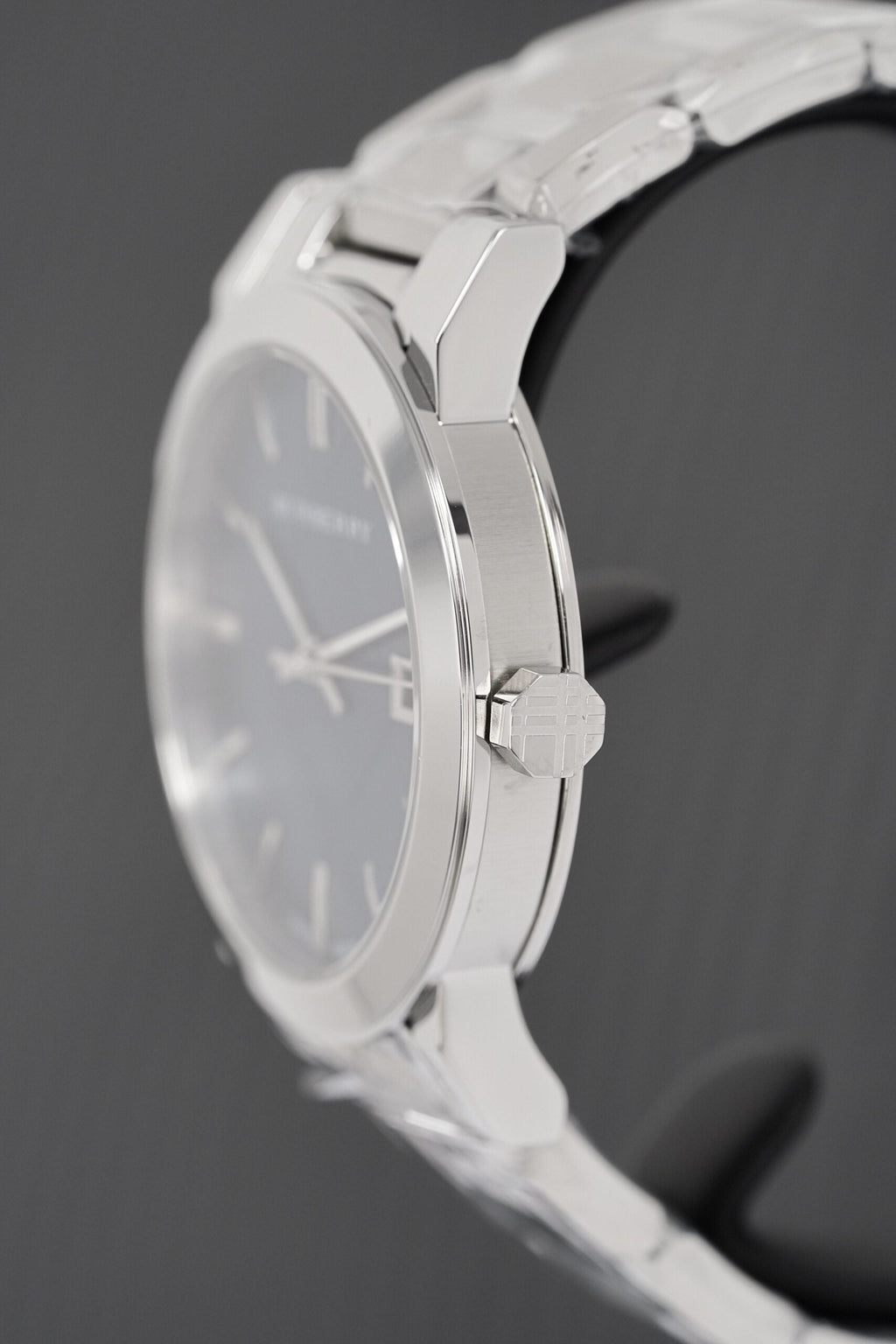 Burberry Mens Watch The City Steel Blue Bu9031 -korean beauty