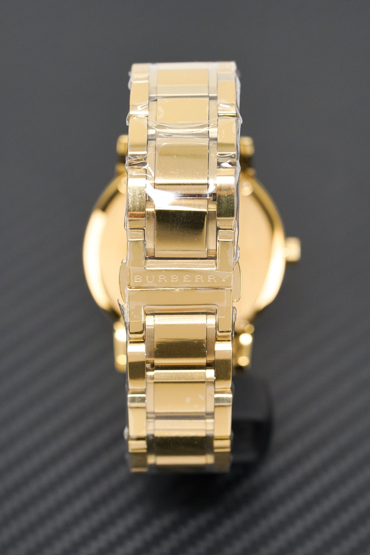 Burberry Mens Watch The City Steel Gold Bu9033 -korean beauty