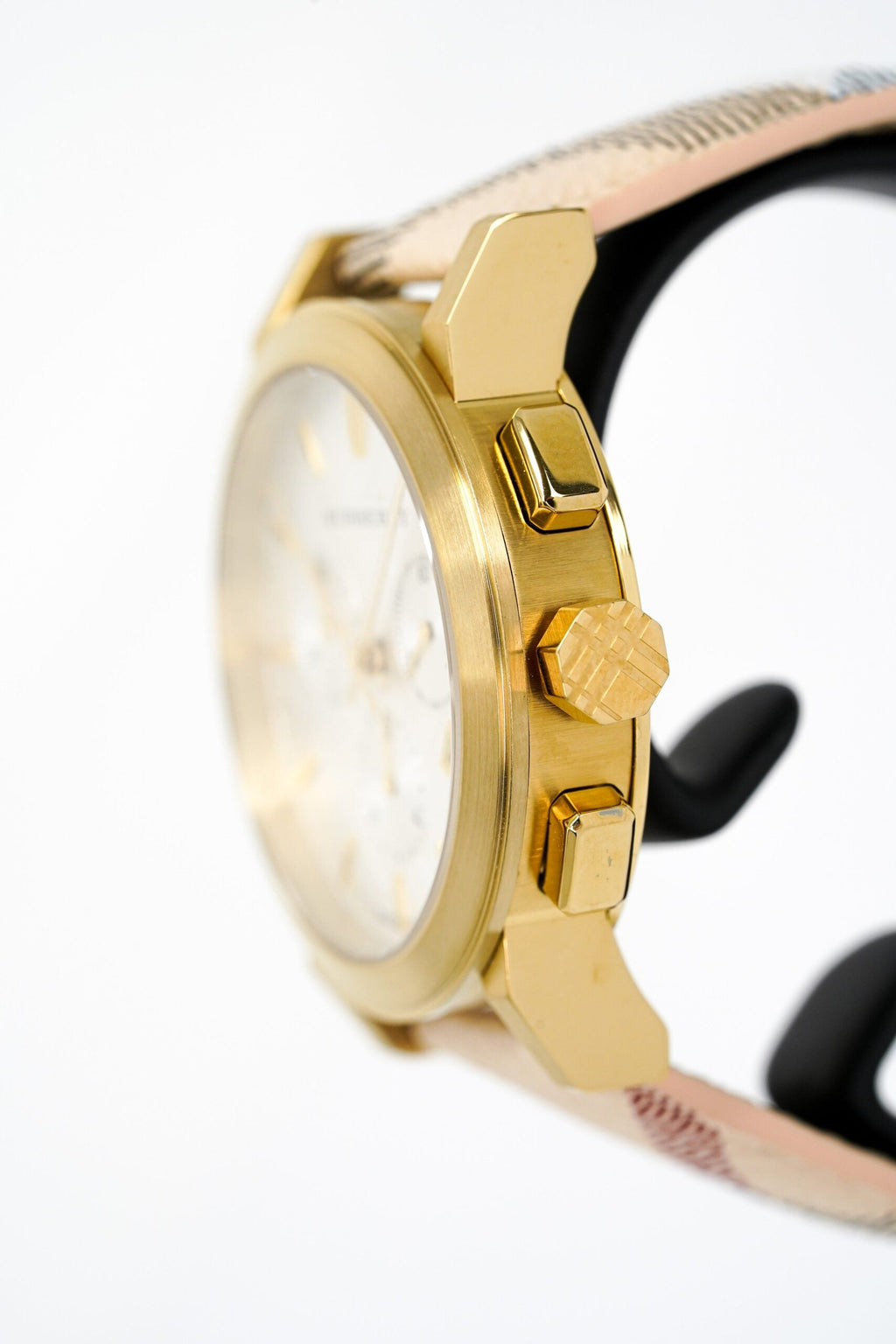 Burberry Watch Haymarket Chronograph Bu9752 -korean beauty