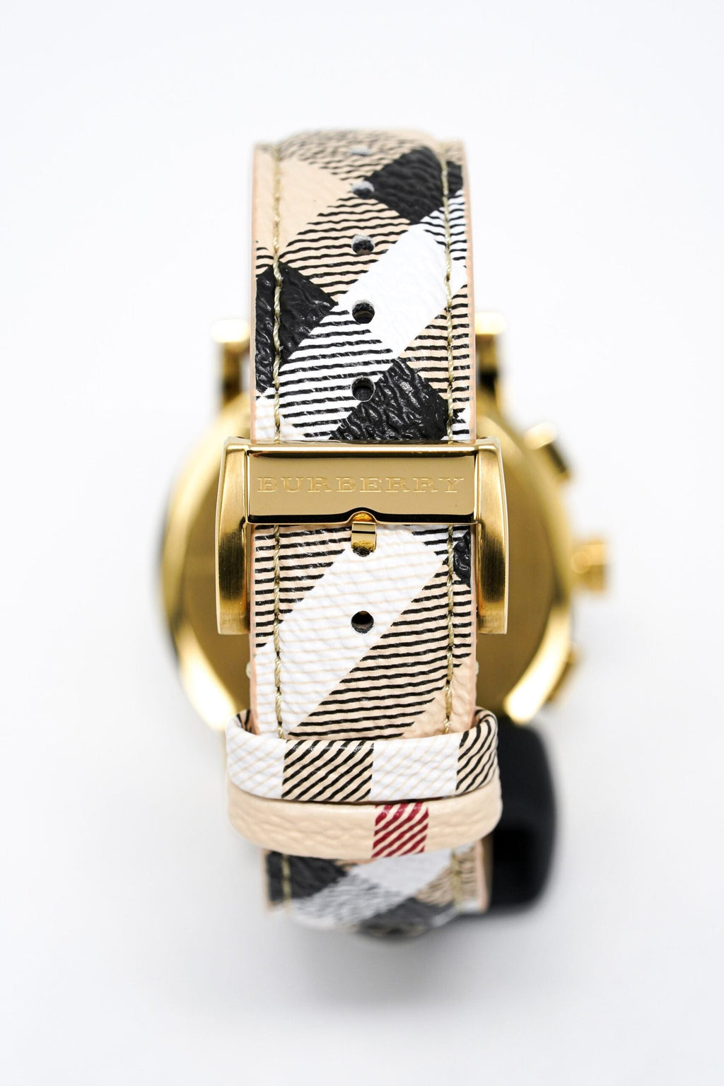 Burberry Watch Haymarket Chronograph Bu9752 -korean beauty