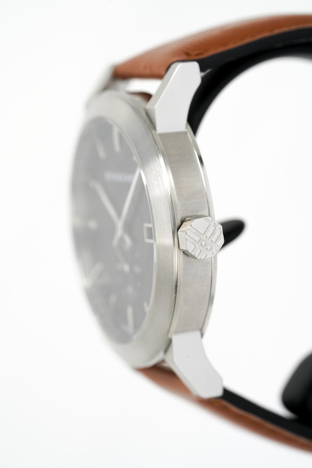 Burberry Mens Watch The City Brown Bu9905 -korean beauty