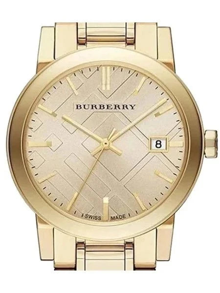 Burberry Ladies Watch The City Yellow Gold Bu9134 -korean beauty