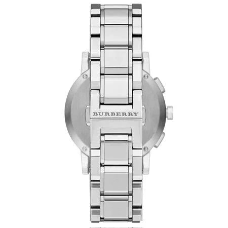 Burberry Ladies Watch Chronograph Silver Bu9750 -korean beauty