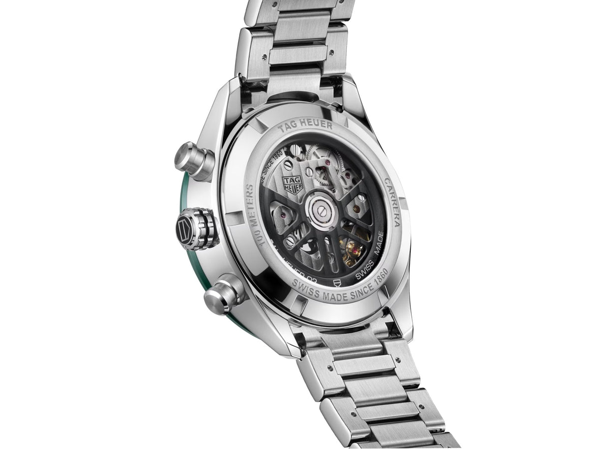 Tag Heuer Watch Carrera Heuer 02 Chronograph Cbn2a1n Ba0643 -korean beauty
