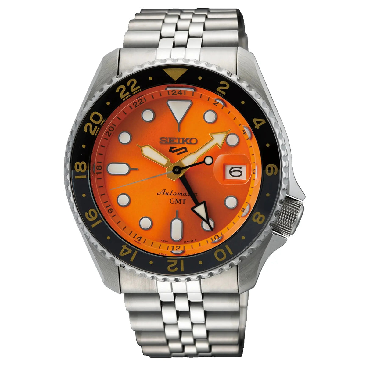 Seiko Ssk005k1 Seiko 5 Sports Gmt Automatic -korean beauty