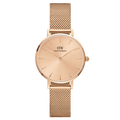 Daniel Wellington Ladies Rose Gold Petite Unitone Watch Dw00100470 -korean beauty