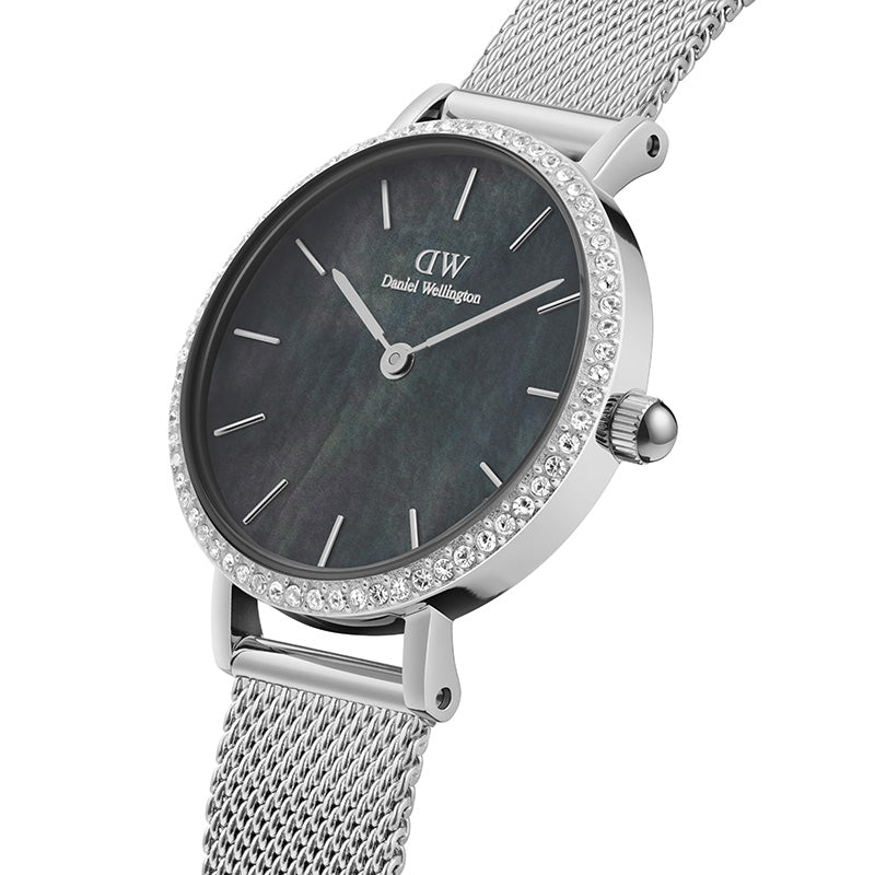 Daniel Wellington Petite Ladies Black Watch Dw00100661 -korean beauty
