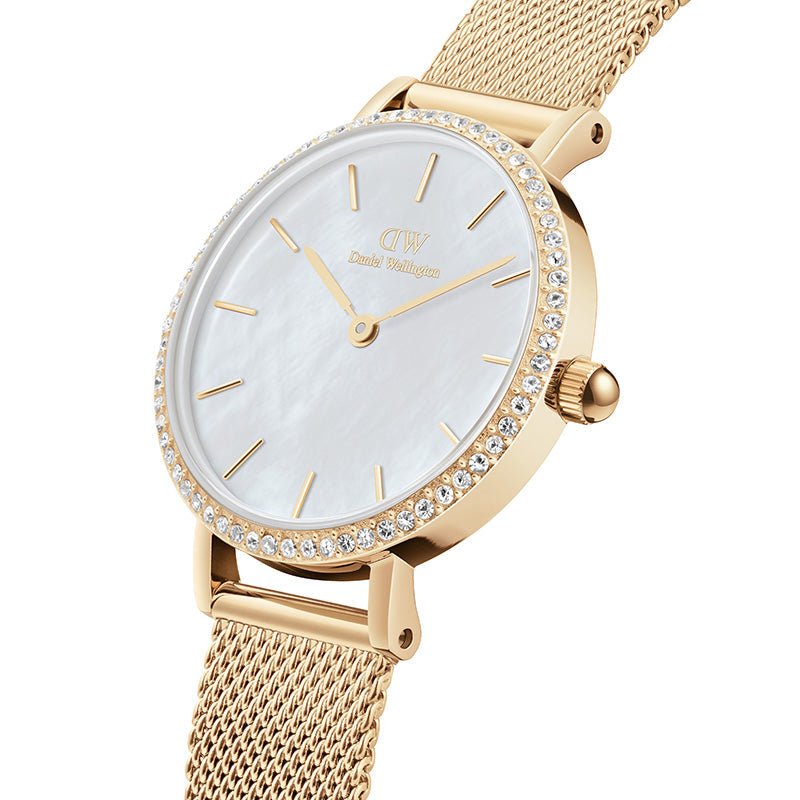 Daniel Wellington Petite Ladies White Watch Dw00100662 -korean beauty