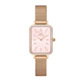 Daniel Wellington Quadro Ladies Pink Watch Dw00100669 -korean beauty