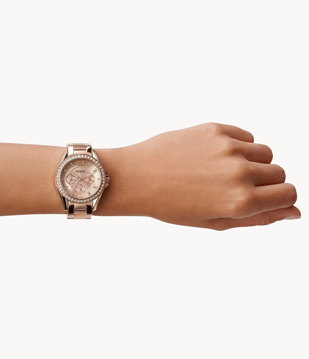 Fossil Watch Riley Ladies Es2811 Fs 084 -korean beauty
