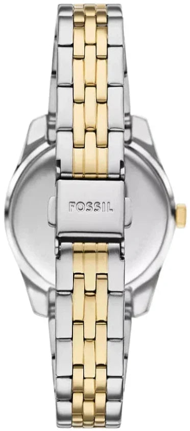 Fossil Watch Scarlette Three Hand Date Ladies Es5388 -korean beauty