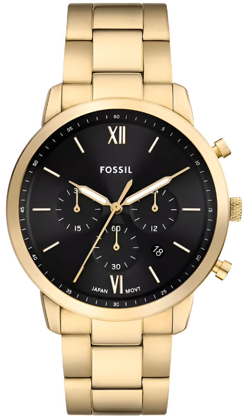 Fossil Watch Neutra Chronograph Gold Tone Fs6093 -korean beauty