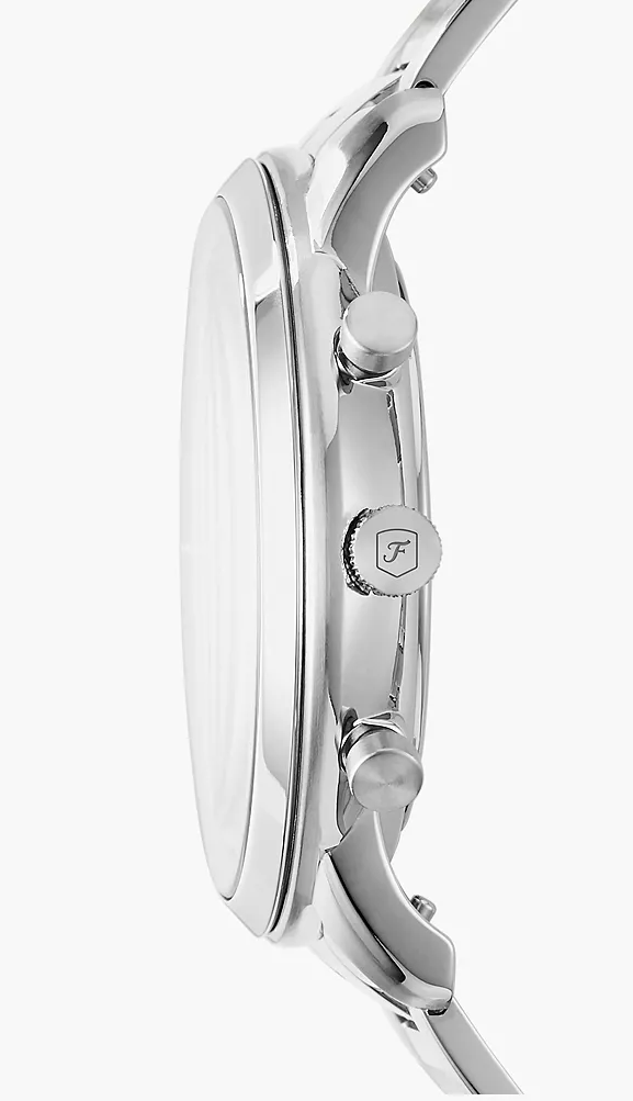 Fossil Watch Neutra Chronograph Steel Fs5384 -korean beauty