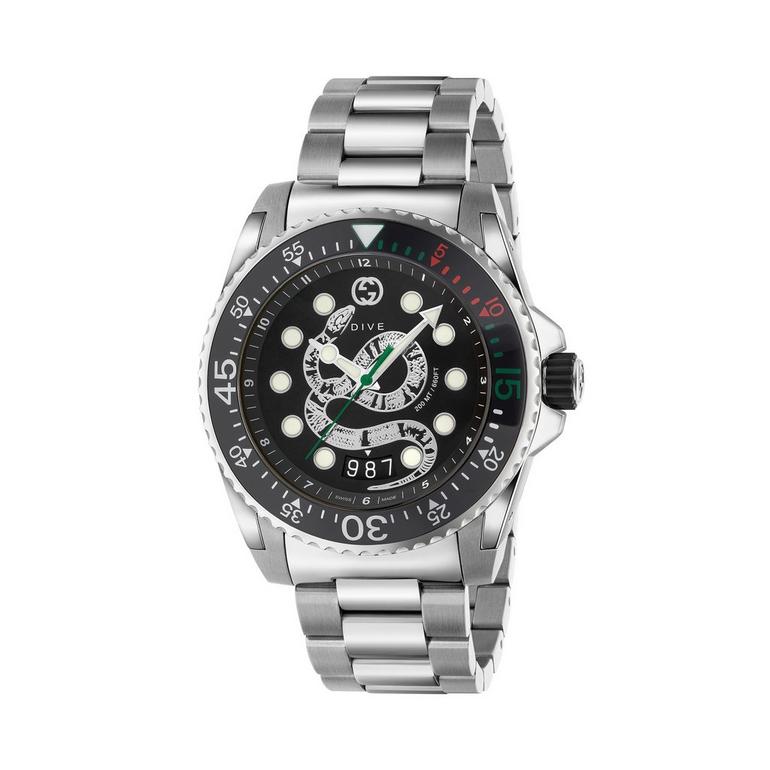 Gucci Dive Mens Watch Ya136218 -korean beauty