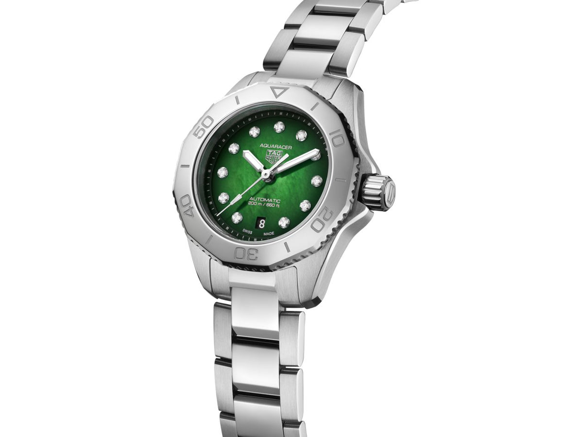 Tag Heuer Watch Aquaracer Professional 200 Ladies Wbp2415 Ba0622 -korean beauty