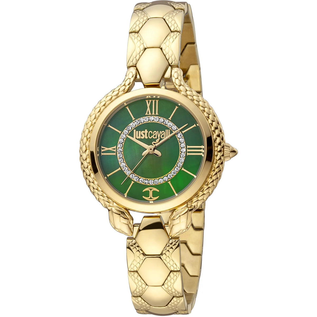 Just Cavalli Cerimonioso Yellow Gold Green -korean beauty