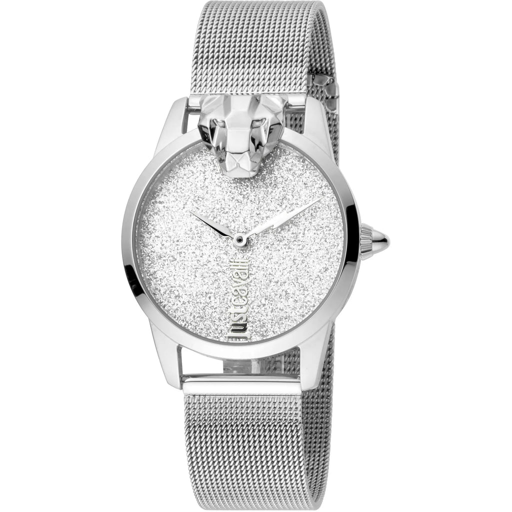 Just Cavalli JC Shine 2 Silver Steel Glitter -korean beauty