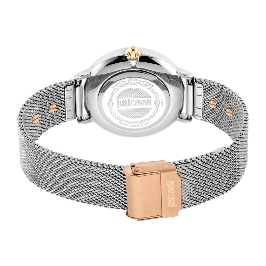 Just Cavalli SET Steel Mesh Rose Gold TwoTone -korean beauty