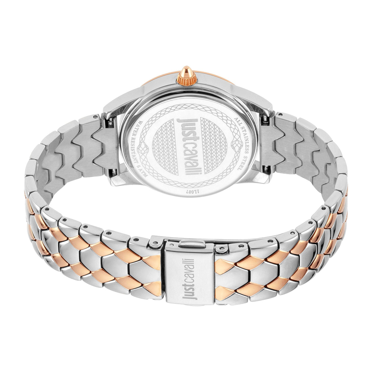 Just Cavalli SET Steel Yellow Gold TwoTone Zircons -korean beauty