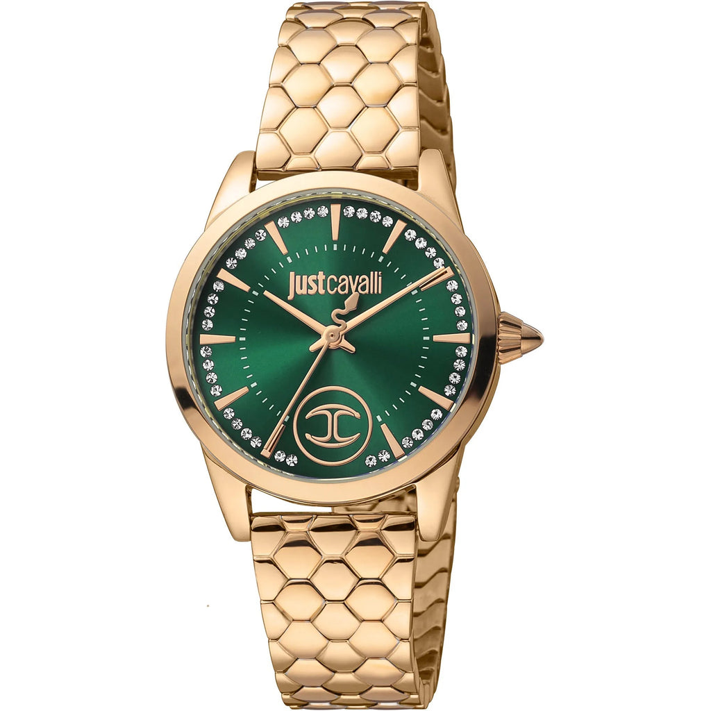 Just Cavalli Donna affascinante Gold Green -korean beauty