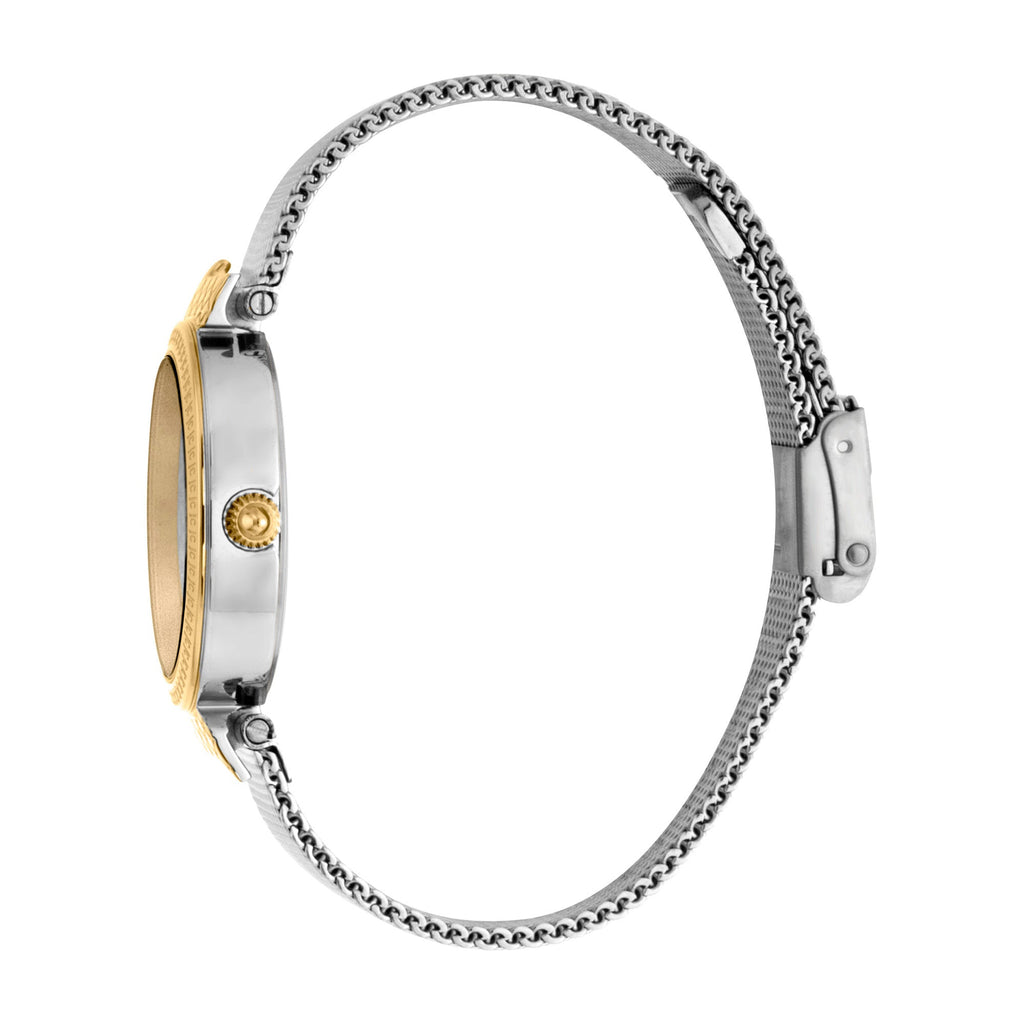 Just Cavalli Vibrazioni Steel Yellow Gold Leopard Glitter -korean beauty