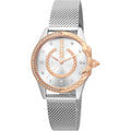 Just Cavalli JC Giro Steel Silver Rose Gold Serpente Zircons -korean beauty