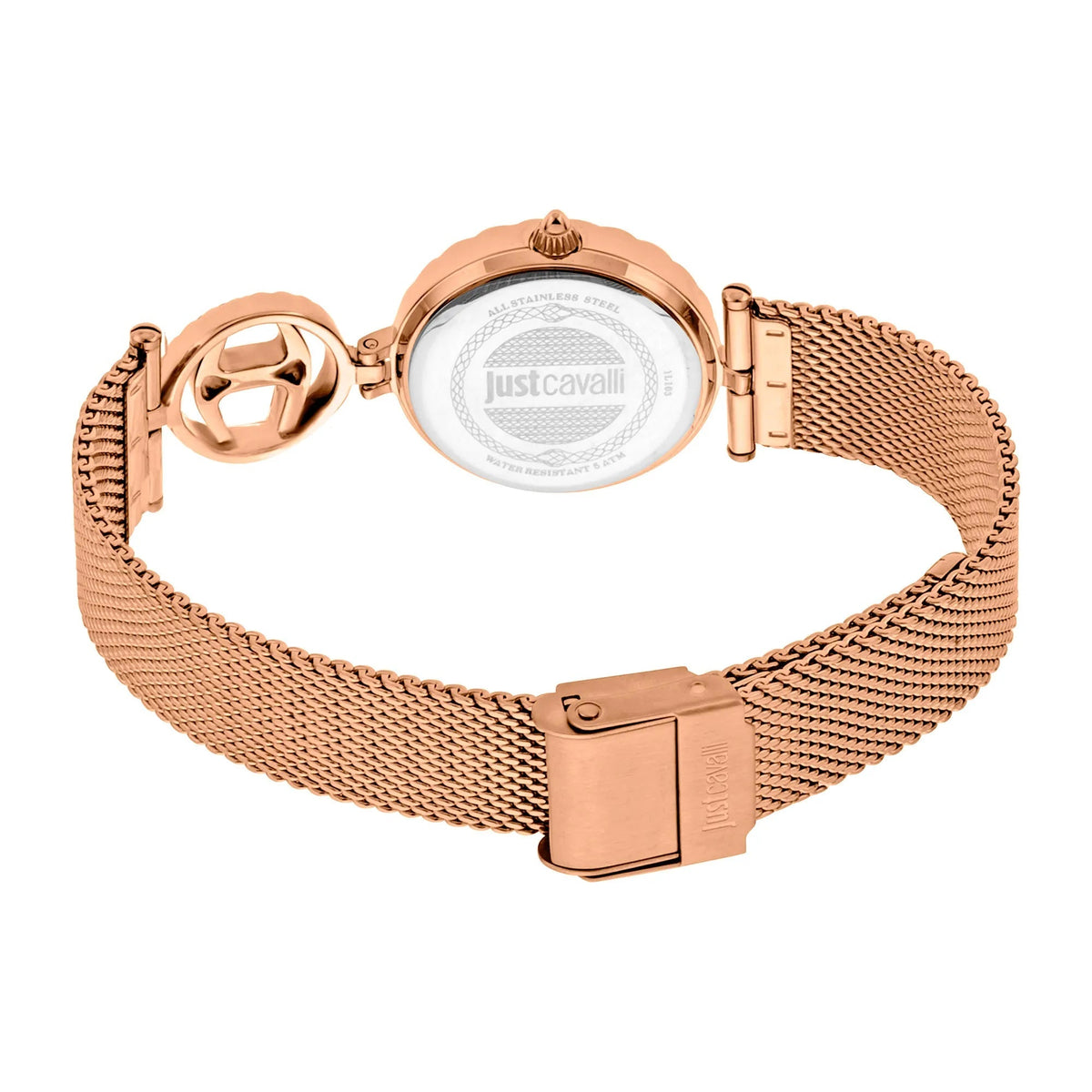 Just Cavalli SET With Bracelet Steel Rose Gold Glitter -korean beauty
