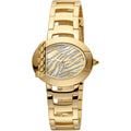 Just Cavalli Steel Yellow Gold Zebra Glitter -korean beauty