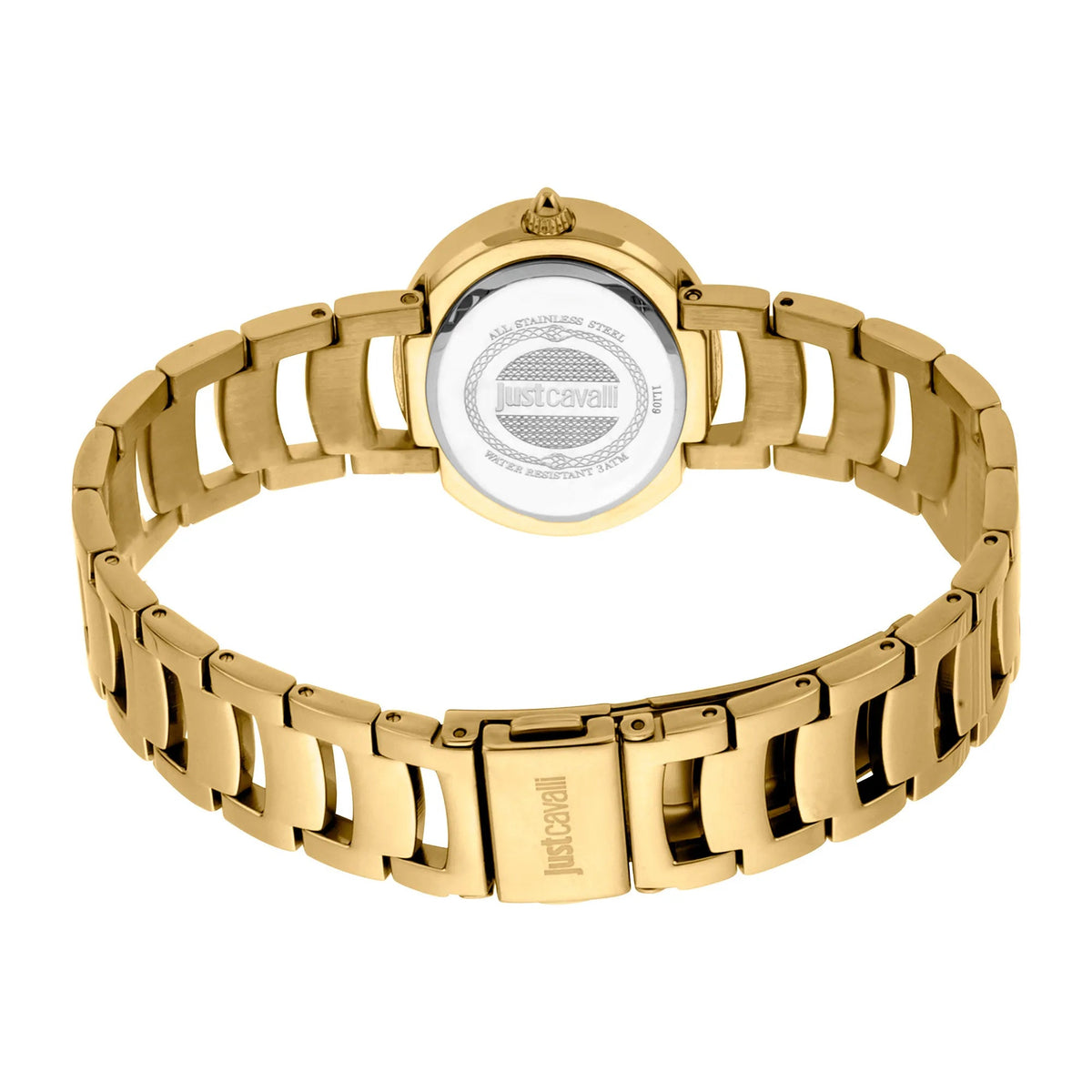 Just Cavalli Steel Yellow Gold Zebra Glitter -korean beauty