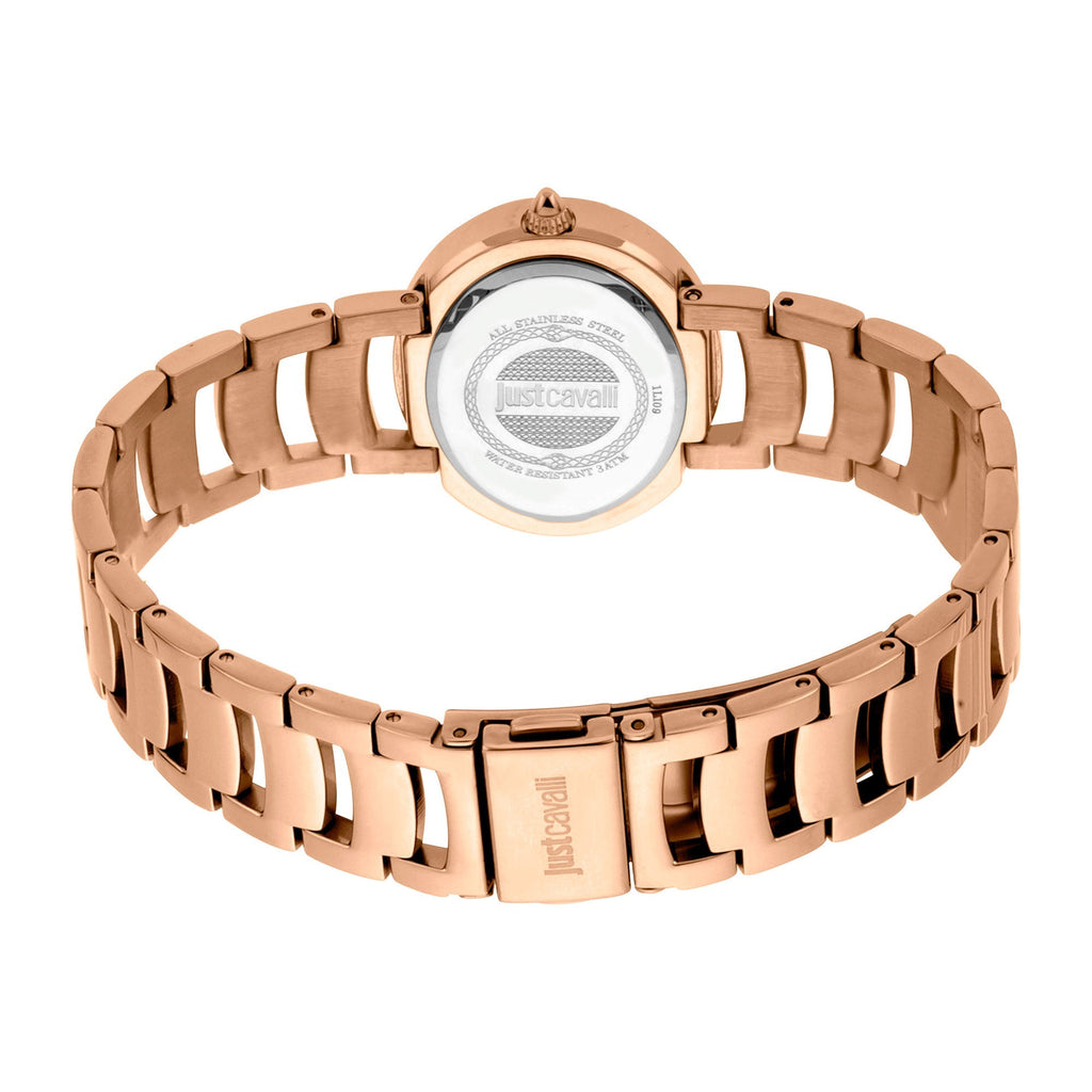 Just Cavalli Steel Rose Gold Zebra Glitter -korean beauty