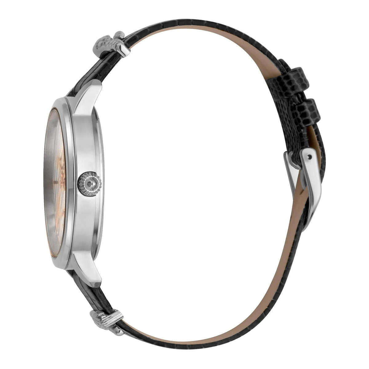 Just Cavalli Just per me Leather Black Silver Zebra Glitter -korean beauty