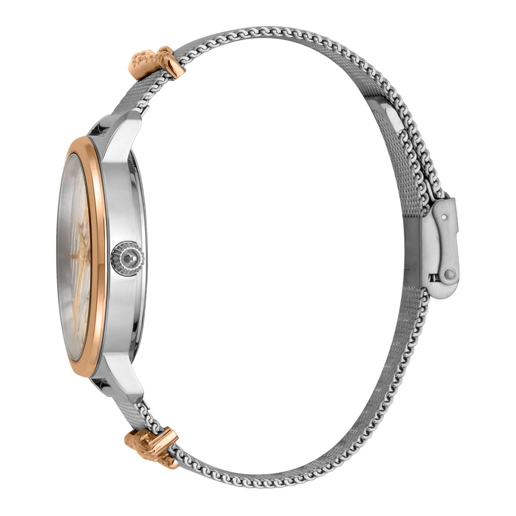 Just Cavalli Just per me Steel Rose Gold TwoTone Zebra Glitter -korean beauty