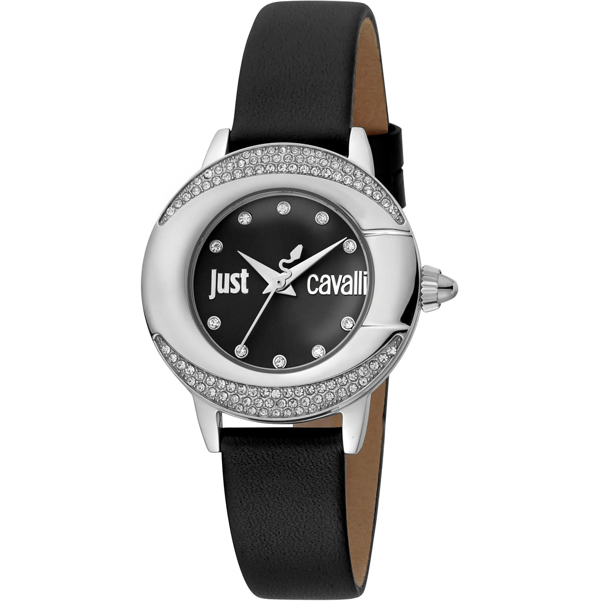 Just Cavalli Black Leather -korean beauty