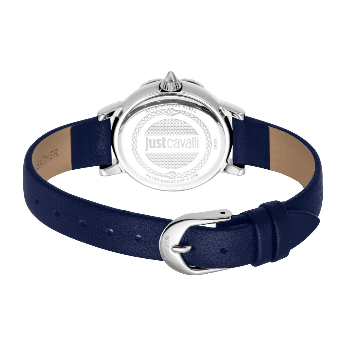 Just Cavalli Presto Leather Blue -korean beauty