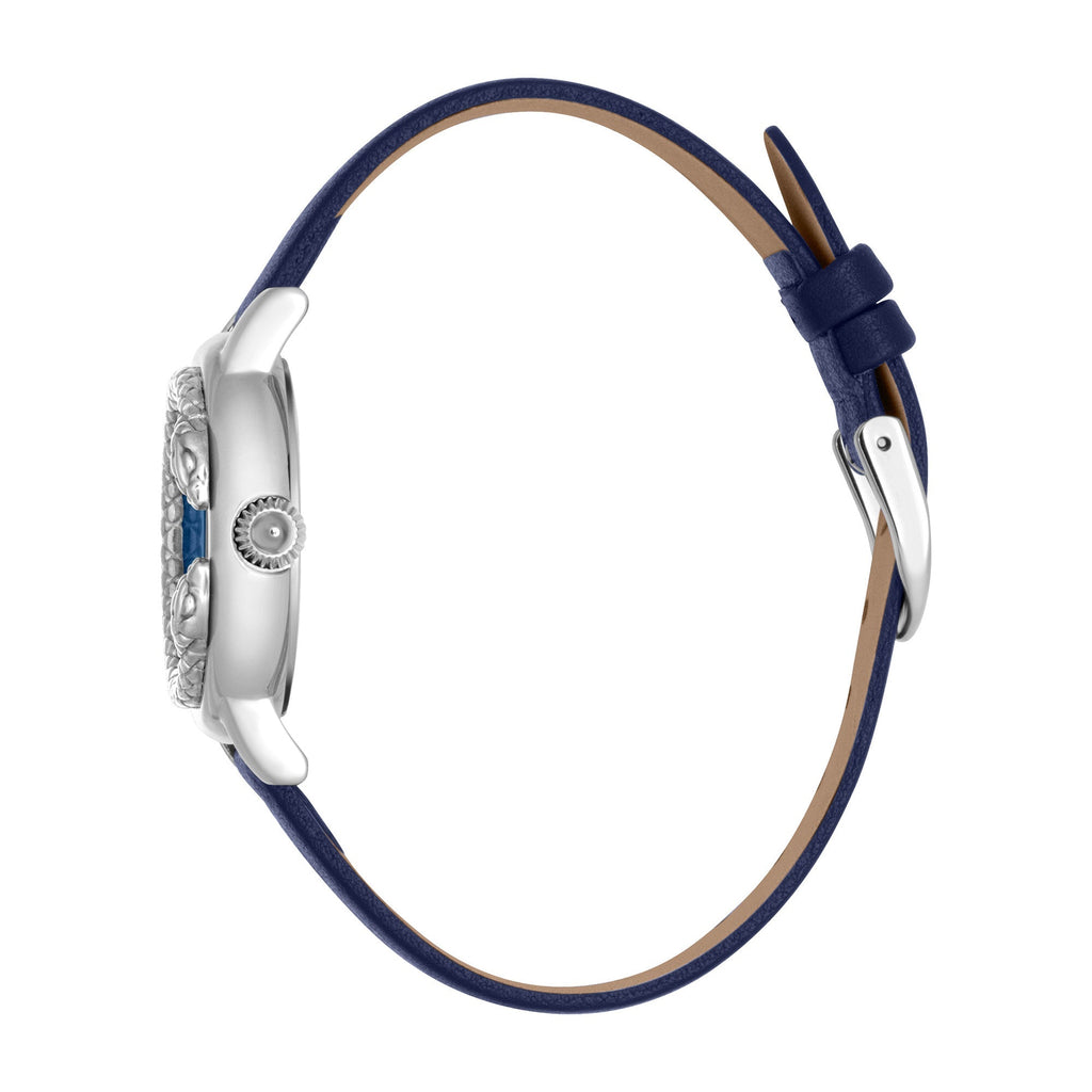 Just Cavalli Presto Leather Blue -korean beauty