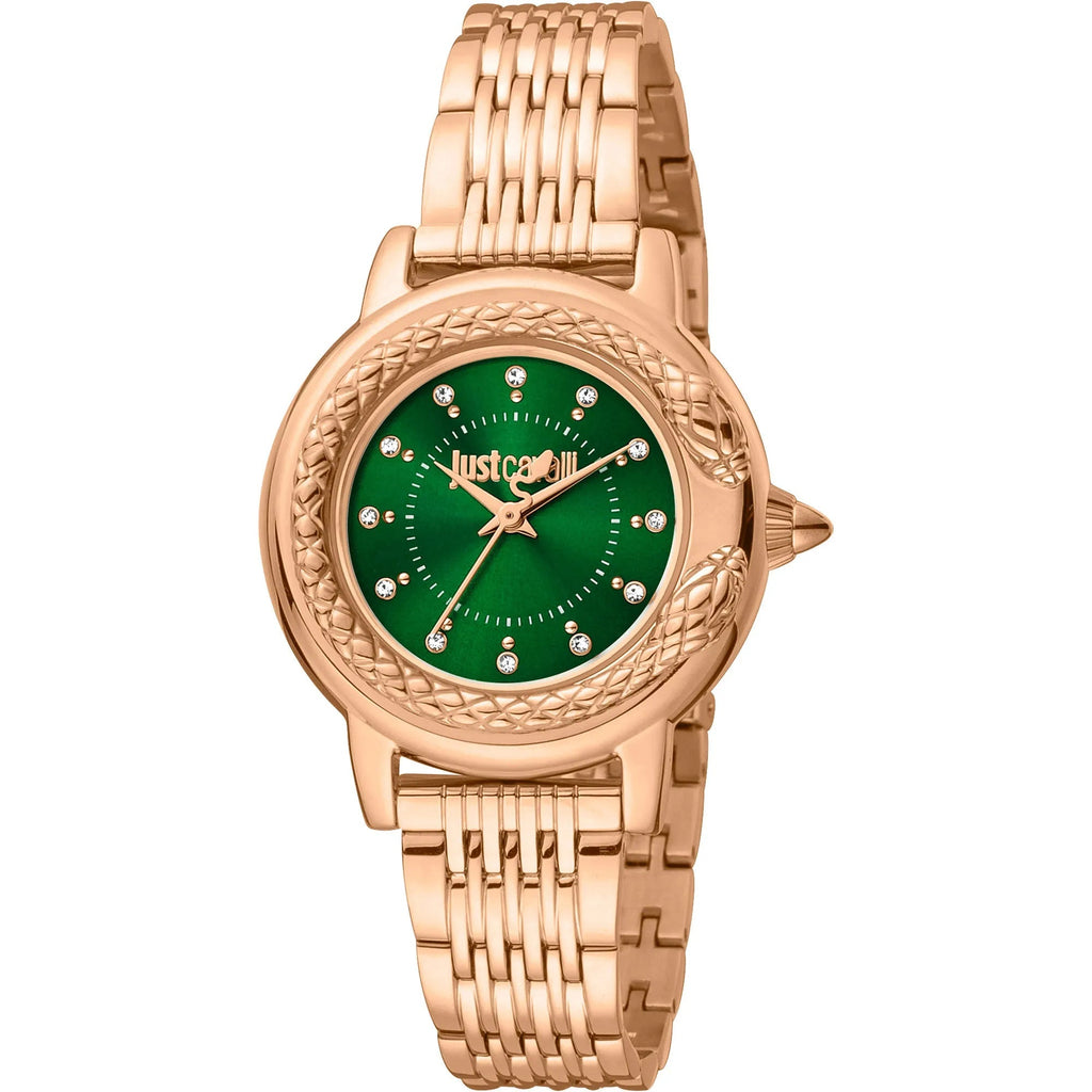 Just Cavalli Presto Rose Gold Green -korean beauty