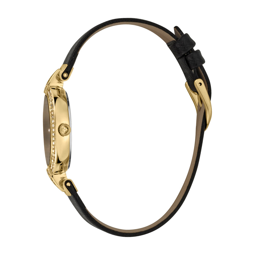 Just Cavalli Nobile Glam Black Leather -korean beauty