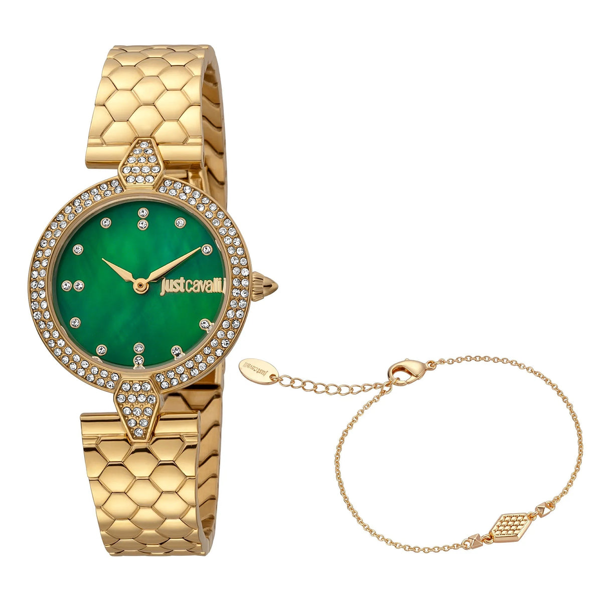 Just Cavalli Nobile Glam Yellow Gold Green -korean beauty