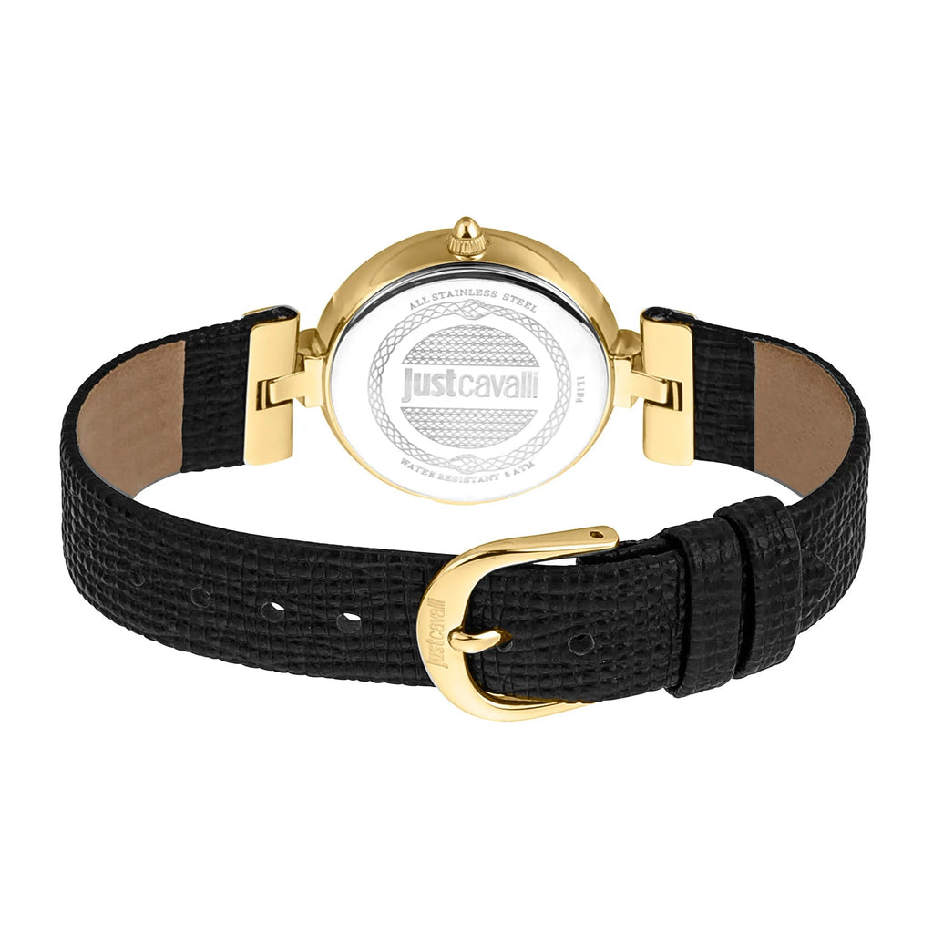 Just Cavalli Donna moderna Yellow Gold Leather -korean beauty