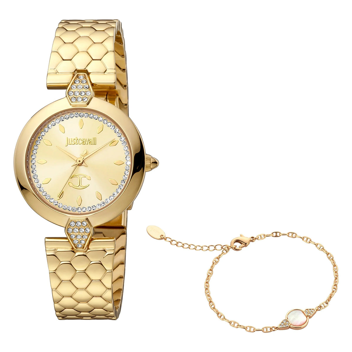 Just Cavalli Donna moderna Yellow Gold Champagne -korean beauty
