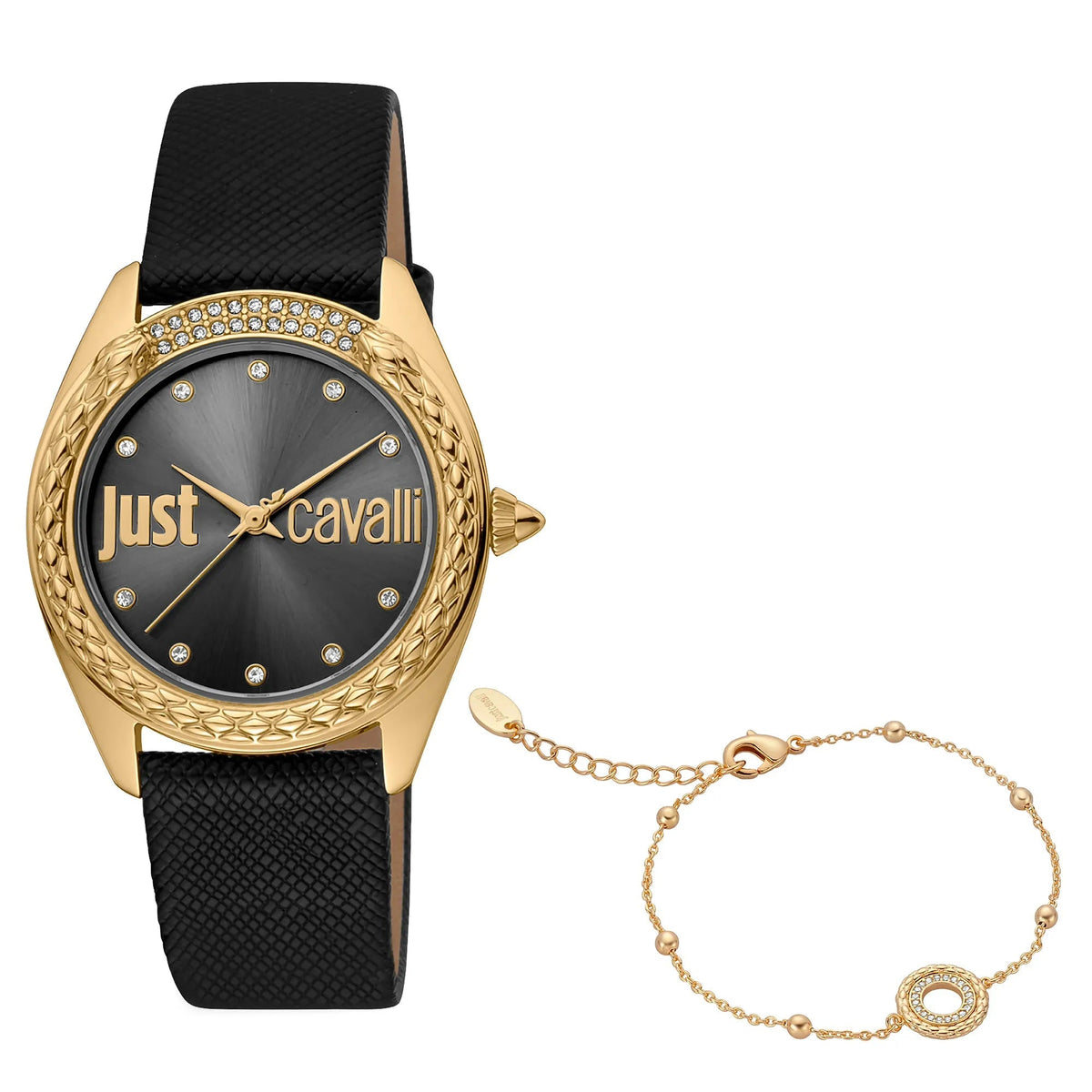 Just Cavalli Brillante Leather Gold -korean beauty