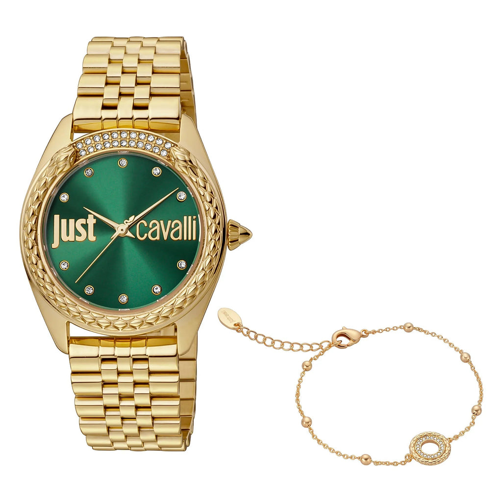 Just Cavalli Brillante Gold Green -korean beauty