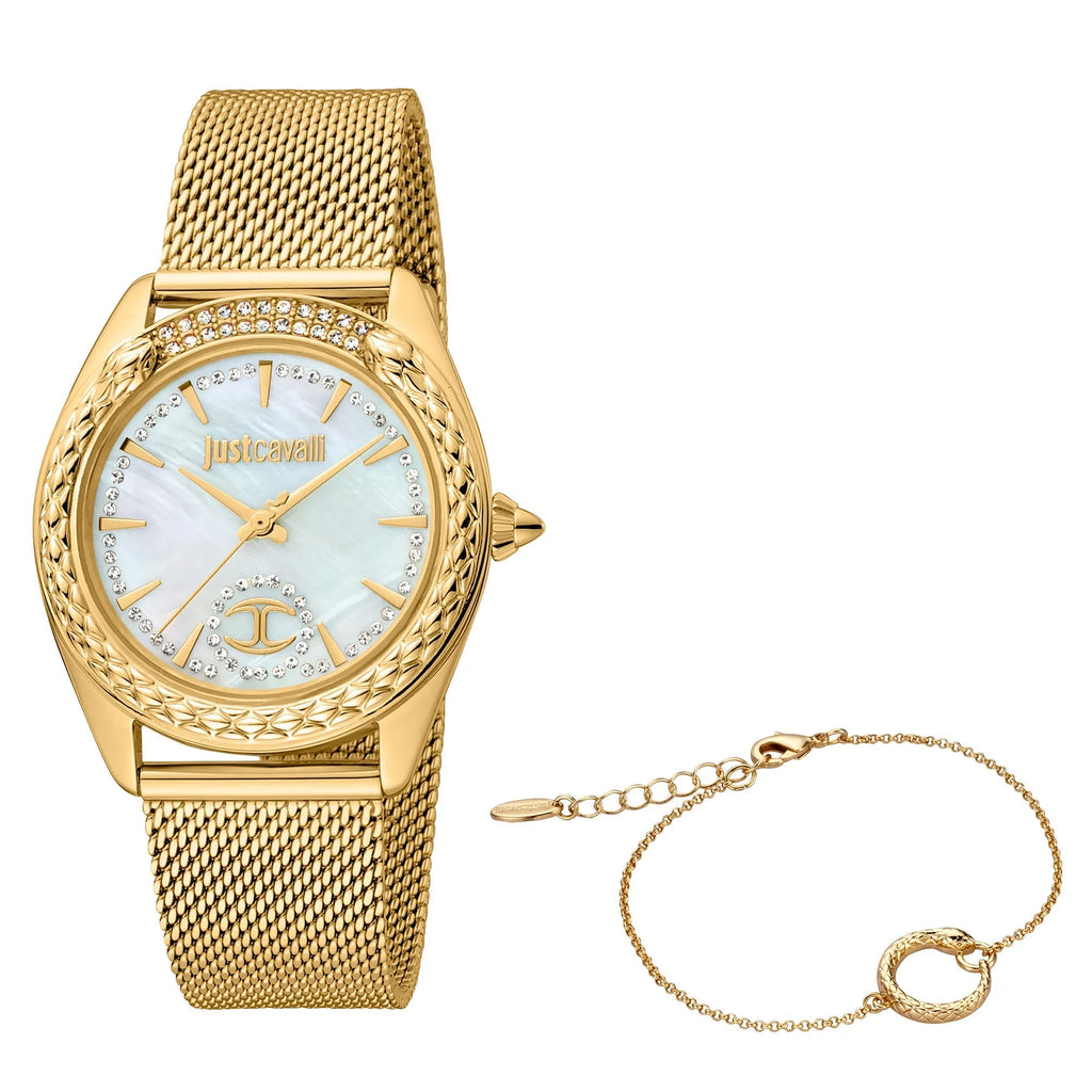 Just Cavalli Prestigio 2 Yellow Gold MOP -korean beauty