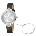 Just Cavalli Snake Creazione Silver Leather -korean beauty