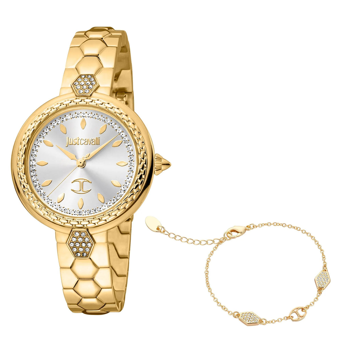 Just Cavalli Snake Creazione Yellow Gold -korean beauty