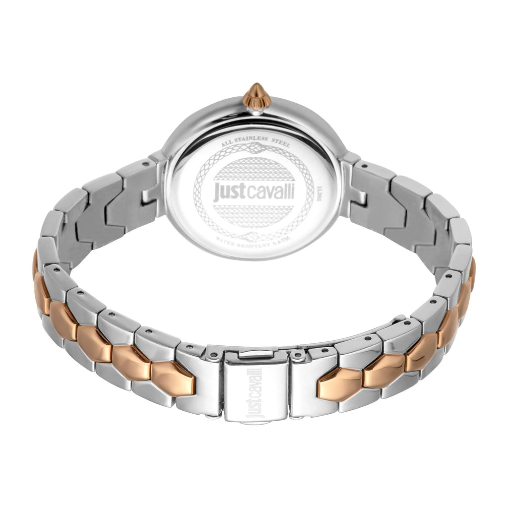 Just Cavalli Snake Creazione Two Tones RG Silver -korean beauty